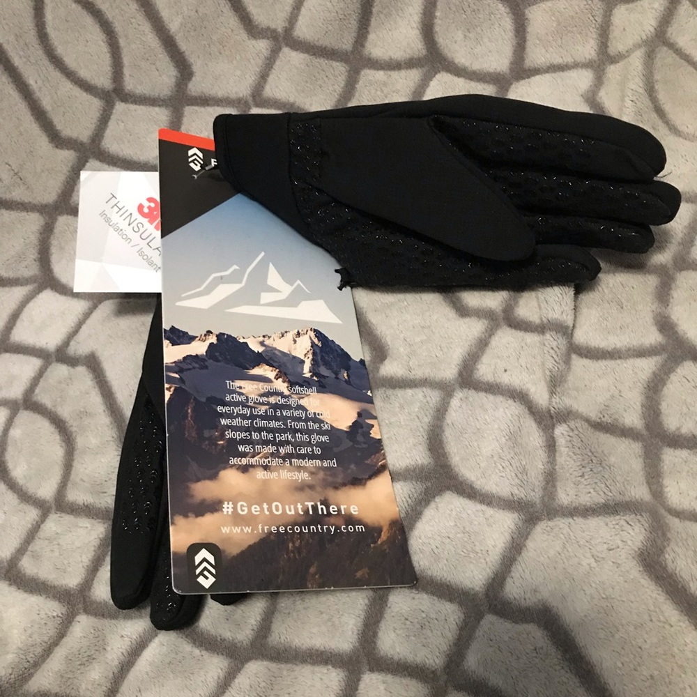 Free Country Men’s Winter 🥶 ❄️ Gloves 🧤 - Picture 2 of 7